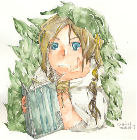 [ $B@N$N$3$H$rFI$s$G$$$k!#(J ]