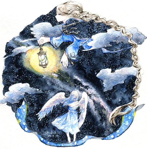 [ $B2L$F$J$$N9$r(J ]